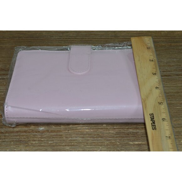 Notebook Journal Pastel Pink Cover Magnetic Closure Ring Binder Planner - Picture 4 of 9